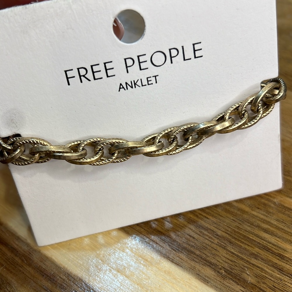 FREE PEOPLE anklet♥️